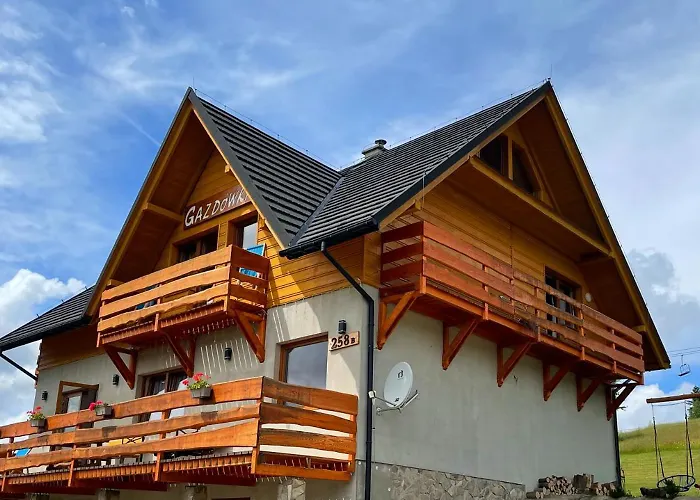 Gazdowka Na Mosornym Groniu Κατάλυμα σε φάρμα Zawoja